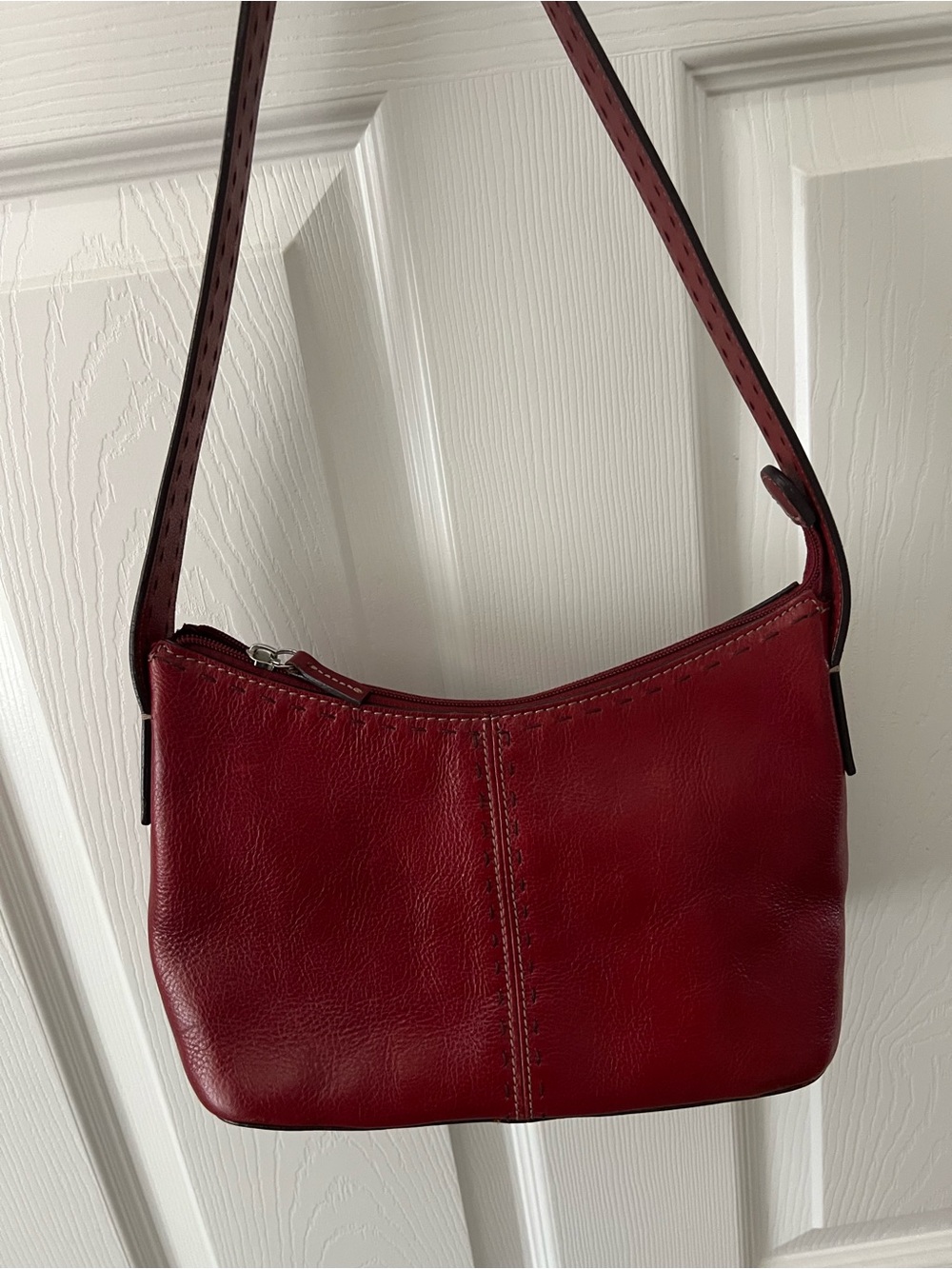 Vintage leather Fossil purse
